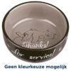 Voerbak / Waterbak Thanks For Service Keramiek Assorti 11 Cm 300 Ml 4 St