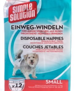 Solution Wegwerp Honden Luier Small 12 St 38-48 Cm