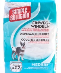 Solution Wegwerp Honden Luier Medium 12 St 41-53 Cm