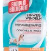 Solution Wegwerp Honden Luier Large 12 St 45-57 Cm