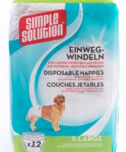 Solution Wegwerp Honden Luier Xl 12St 45-58 Cm