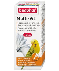 Multi-Vit Papegaai En Grote Parkieten 20 Ml
