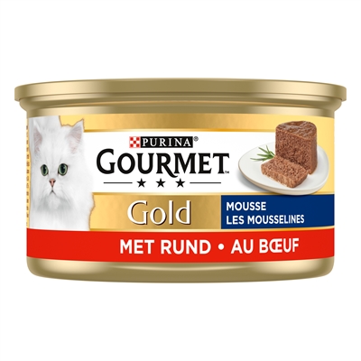 Gold Fijne Mousse Rund 24X85 Gr