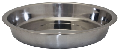 Pet Voerbak Pup Ondiep Rvs 25 Cm