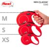 Rollijn Classic Cord Rood M 5 Mtr