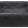 Bed Fleece Hoes Hondenmand Grijs Bia-7 120X100X15 Cm