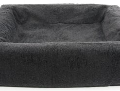 Bed Fleece Hoes Hondenmand Grijs Bia-7 120X100X15 Cm