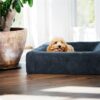 Bed Fleece Hoes Hondenmand Grijs Bia-2 60X50X12,5 Cm