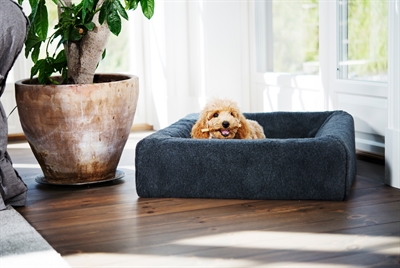Bed Fleece Hoes Hondenmand Grijs Bia-2 60X50X12,5 Cm
