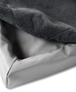 Bed Fleece Hoes Hondenmand Grijs Bia-3 70X60X15 Cm