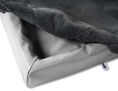Bed Fleece Hoes Hondenmand Grijs Bia-3 70X60X15 Cm