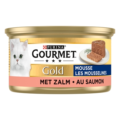 Gold Fijne Mousse Zalm 24X85 Gr