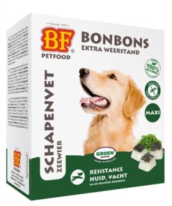 Petfood Schapenvet Maxi Bonbons Zeewier 40 St
