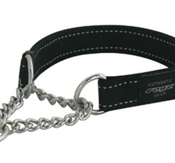 For Dogs Lumberjack Halfslip Halsband Zwart 25 Mmx50-70 Cm