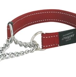 For Dogs Lumberjack Halfslip Halsband Rood 25 Mmx43-73 Cm