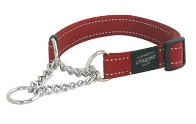 For Dogs Lumberjack Halfslip Halsband Rood 25 Mmx43-73 Cm