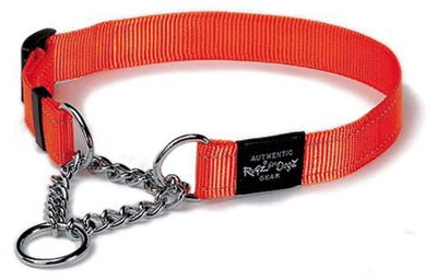 For Dogs Lumberjack Halfslip Halsband Oranje 25 Mmx43-73 Cm
