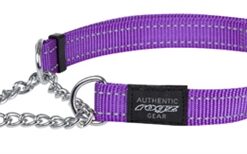 For Dogs Fanbelt Halfslip Halsband Paars 20 Mmx34-56 Cm