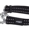 For Dogs Snake Halfslip Halsband Zwart 16 Mmx32-44 Cm
