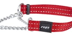 For Dogs Snake Halfslip Halsband Rood 16 Mmx32-44 Cm