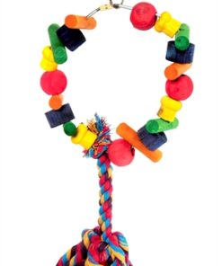 Pet Speelgoed Papegaai Cartwheel Assorti 28X15X8 Cm