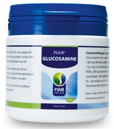 Glucosamine Voor De Hond En Kat 100 Gr