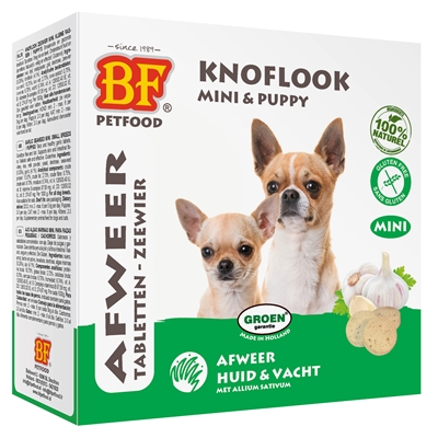 Petfood Hondensnoepjes Knoflook Zeewier Mini 100 St