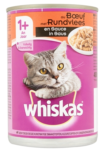 Blik Adult Rund In Saus 12X400 Gr