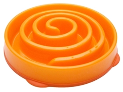Feeder Mini Coral Spiraal Oranje 22X22X5 Cm