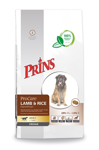 Procare Croque Hypo Allergic Lam / Rijst 10 Kg