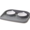 Butler Voerbak En Drinkbak Met Plateau En Antislip Voetjes 2X300 Ml