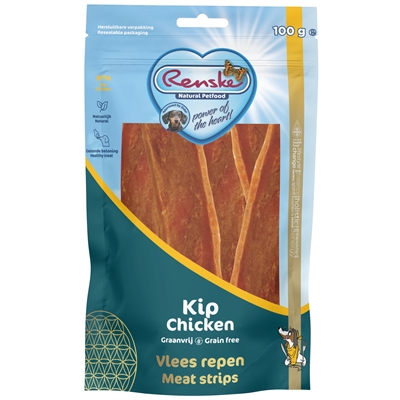 Gezonde Beloning Vlees Strip Kip 100 Gr
