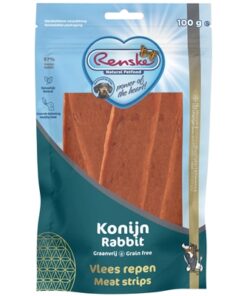 Gezonde Beloning Vlees Strip Konijn 100 Gr