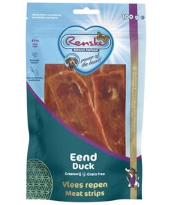 Gezonde Beloning Vlees Strip Eend 100 Gr