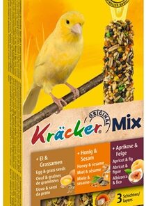 Kanarie Kracker Honing/Fruit/Ei 3 In 1