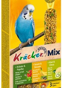 Parkiet Kracker Vijgen/Banaan-Sesam/Kiwi 3 In 1