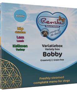 Vers Vlees Variatiebox Bobby Graanvrij Kip/Lam/Kalkoen 12X395 Gr