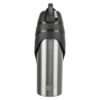 Drinkfles Rvs Met Plastic Drinkbakje Zwart 750 Ml 3 St