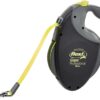 Rollijn Giant Tape Professional Neon Zwart / Geel 10 Mtr Tot 50 Kg