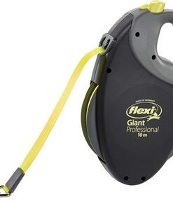 Rollijn Giant Tape Professional Neon Zwart / Geel 10 Mtr Tot 50 Kg