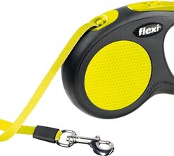 Rollijn New Classic Neon Tape Zwart / Geel S 5 Mtr