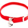 Halsband Kat Elastisch Nylon Rood 30X1 Cm