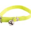 Halsband Kat Elastisch Nylon Groen 30X1 Cm