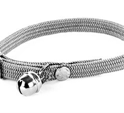 Halsband Kat Elastisch Nylon Grijs 30X1 Cm