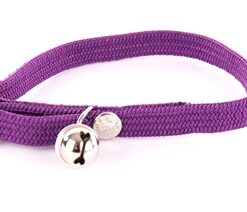 Halsband Kat Elastisch Nylon Paars 30X1 Cm