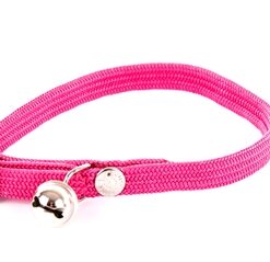 Halsband Kat Elastisch Nylon Roze 30X1 Cm