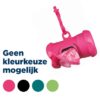 Poepzakhouder Botvorm Met Poepzakjes Assorti 15 Stuks
