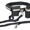 Heupriem Met Jogginglijn Zwart Riem 60-120 Cm Lijn 100-135 Cm