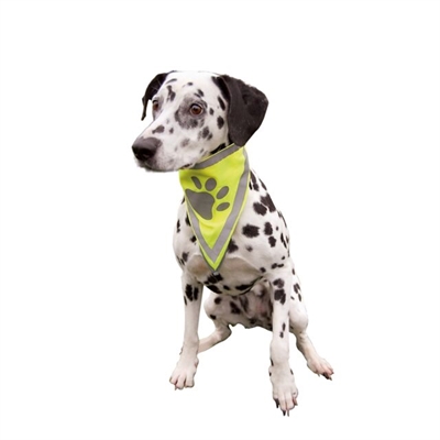 Reflecterende Bandana Geel L-Xl 43-60 Cm 2St