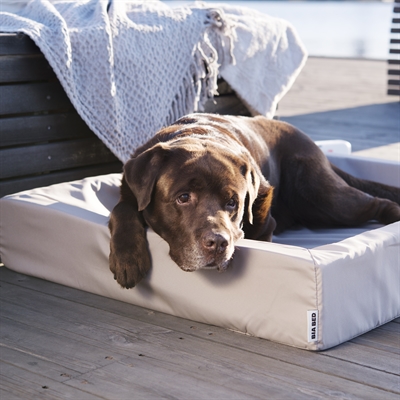 Bed Hondenmand Outdoor Taupe Bia-7 120X100X15 Cm